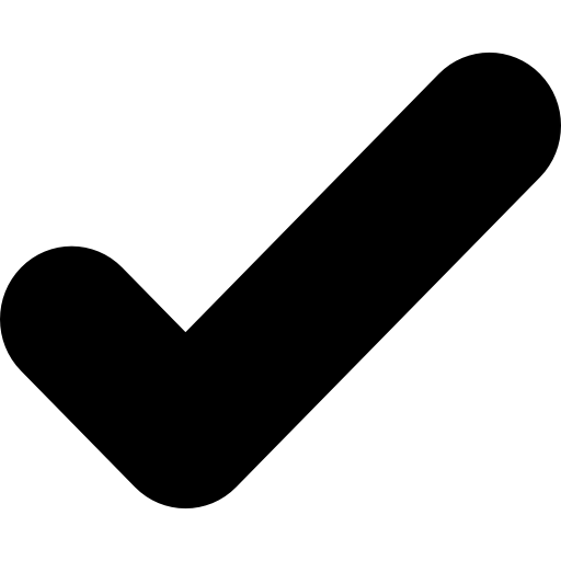 Verification checkmark symbol
